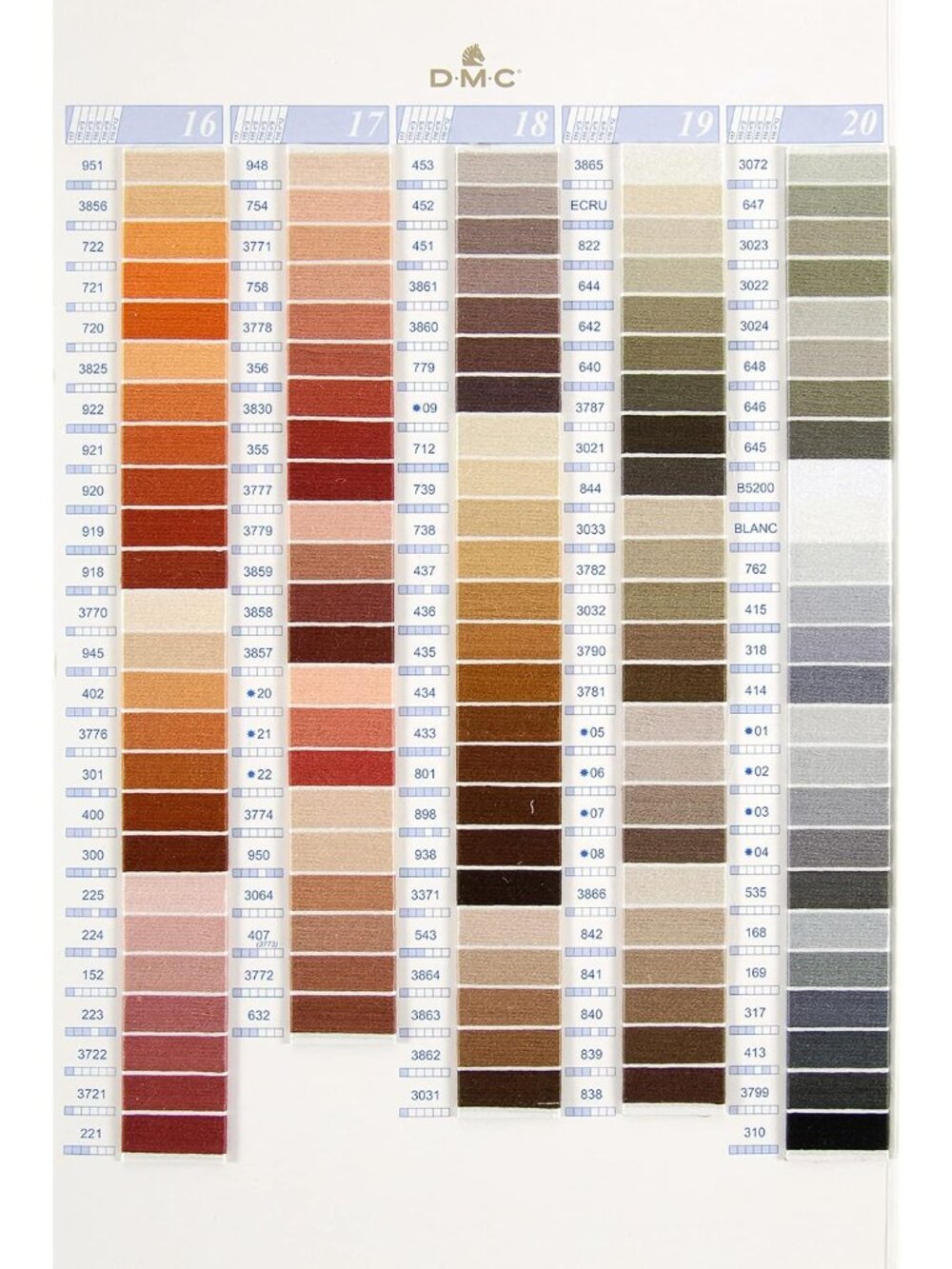 Threaded Color Card - W100B - Picture 4 of 5